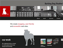 Tablet Screenshot of barking.ca